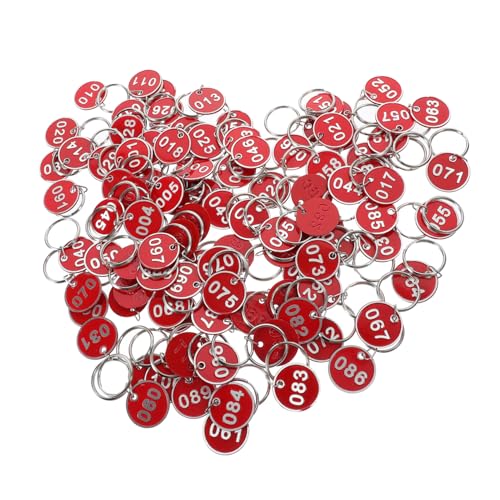 VERDANVERSE 100Stücke Schlüsselanhänger mit Ring von Abriebfest für Saunen Hotels Schlüsselschränke Vermieter VERDANVERSE 100Stücke Schlüsselanhänger mit Ring von Abriebfest für Saunen Hotels Schlüsselschränke Vermieter von VERDANVERSE