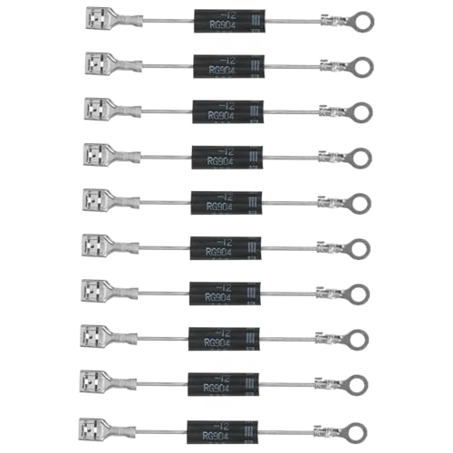VERDANVERSE 10Stücke Hochspannungsdiode für Mikrowellen Unidirektionale Dioden Ersatzteile für Haushaltsmikrowellen Langlebig und Hitzebeständig für Effizientes Erhitzen VERDANVERSE 10Stücke Hochspannungsdiode für Mikrowellen Unidirektionale Dioden Ersatzteile für Haushaltsmikrowellen Langlebig und Hitzebeständig für Effizientes Erhitzen von VERDANVERSE