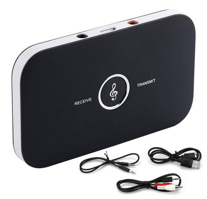 VERK GROUP Bluetooth Sender Empfänger 2 in1 Audio Adapter 3.5mm Transmitter Wirel Bluetooth-Adapter von VERK GROUP