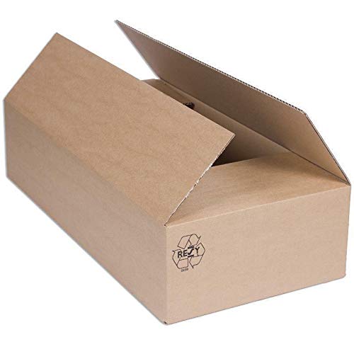 Faltkarton 1.30b 600x300x150 mm Karton Schachtel Versandkarton Paketversand 25 Stück von VERPACKUNG ROPER