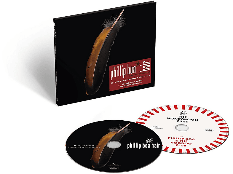 Phillip Boa & The Voodooclub - Hair incl. Honeymoon Files (Re-Edition 2025) (CD) von VERTIGO BERLIN