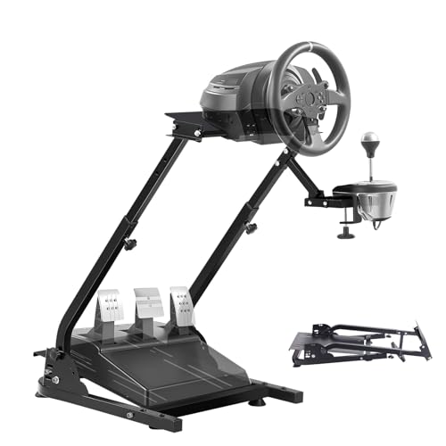 Happybuy VEVOR G29 Lenkradständer für Logitech G27 G25 G29 und G920 Lenkrad mit V2 Support Spiel Support Nur Rad Unterstützung und Pedal Nicht Enthalten Happybuy VEVOR G29 Lenkradständer für Logitech G27 G25 G29 und G920 Lenkrad mit V2 Support Spiel Support Nur Rad Unterstützung und Pedal Nicht Enthalten von VEVOR