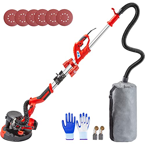 Mophorn Exzenterschleifer 225 mm, Schleifmaschine Werkzeug 850W, Schleifmaschine mit LED-Leuchtband, Vakuumbeutel, Handschuhe, Schutzbrille Mophorn Exzenterschleifer 225 mm, Schleifmaschine Werkzeug 850W, Schleifmaschine mit LED-Leuchtband, Vakuumbeutel, Handschuhe, Schutzbrille von VEVOR