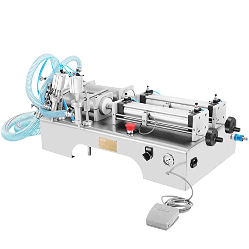 VEVOR 10W Füllmaschine Flüssigkeit 100-1000ML Liquid Filling Machine Abfüller Flüssigkeitsabfüllmaschine mit Doppelkopf VEVOR 10W Füllmaschine Flüssigkeit 100-1000ML Liquid Filling Machine Abfüller Flüssigkeitsabfüllmaschine mit Doppelkopf von VEVOR