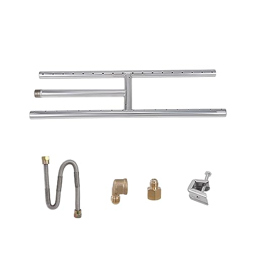 VEVOR 152,4 x 457,2 mm Drop-In-Feuerschalenpfanne, rechteckiger Edelstahl-Feuerschalenbrenner, Natur- und Propangas-Feuerpfanne H-Brenner 90.000 BTU für den Innen- und Außenbereich VEVOR 152,4 x 457,2 mm Drop-In-Feuerschalenpfanne, rechteckiger Edelstahl-Feuerschalenbrenner, Natur- und Propangas-Feuerpfanne H-Brenner 90.000 BTU für den Innen- und Außenbereich von VEVOR
