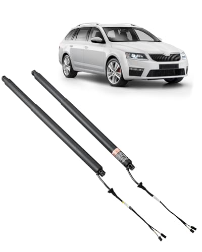 VEVOR 2 x Heckklappen-Hebestütze hinten links & rechts, kompatibel mit Skoda Octavia III 2012–2020, elektrische Heckklappen-Stoßdämpferstrebe, ersetzt OE-Nummer 575827851, 575827851A, 575827851B von VEVOR