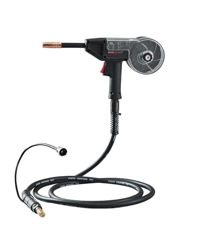 VEVOR 200-A-Schweißspulenpistole mit 3-m-Kabel, kompatibel mit W Weldpro MlG200GDsv200- und MIG155GD-Schweißgeräten, geeignet für 0,0762/0,0899cm Flussmittelkern-/Massiv-/Aluminium-Schweißdrähte VEVOR 200-A-Schweißspulenpistole mit 3-m-Kabel, kompatibel mit W Weldpro MlG200GDsv200- und MIG155GD-Schweißgeräten, geeignet für 0,0762/0,0899cm Flussmittelkern-/Massiv-/Aluminium-Schweißdrähte von VEVOR