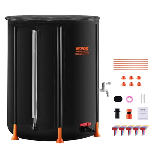 VEVOR 201 Liter Faltbare Regentonne 1000D PVC Regentank Regenfass Regenwassertonne Wassertank Regenwassertank Ideal zum Bewässern oder Reinigen Ihres Gartens Rasens Autos oder Bauernhofs VEVOR 201 Liter Faltbare Regentonne 1000D PVC Regentank Regenfass Regenwassertonne Wassertank Regenwassertank Ideal zum Bewässern oder Reinigen Ihres Gartens Rasens Autos oder Bauernhofs von VEVOR