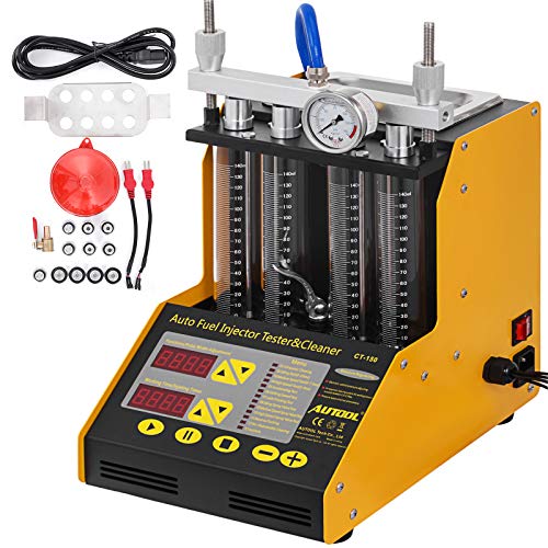 VEVOR 220V Ultraschall Benzin Injektor Reiniger 140 ml Ölwechselmaschine 20,0 ms Reinigungs Tester 7500 U Autotester Auto Fuel Injector 0,6 MPa Reinigung Einspritzdüsen Tester VEVOR 220V Ultraschall Benzin Injektor Reiniger 140 ml Ölwechselmaschine 20,0 ms Reinigungs Tester 7500 U Autotester Auto Fuel Injector 0,6 MPa Reinigung Einspritzdüsen Tester von VEVOR