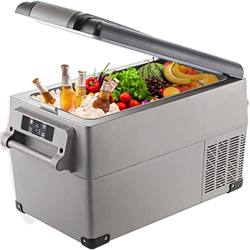 VEVOR 35L Autokühlschrank Kompressorkühlbox Edelstahl Urlaub Isolierbox Mini Kühlschrank Kühlbox Auto und Steckdose VEVOR 35L Autokühlschrank Kompressorkühlbox Edelstahl Urlaub Isolierbox Mini Kühlschrank Kühlbox Auto und Steckdose von VEVOR