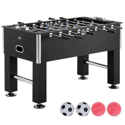 VEVOR 55-Zoll-Kickertisch in Standardgröße - Indoor-Tisch in Voller Größe für Zuhause, Familie und Spielzimmer - Fußball-Set Mit 4 Bällen und 4 Getränkehaltern VEVOR 55-Zoll-Kickertisch in Standardgröße - Indoor-Tisch in Voller Größe für Zuhause, Familie und Spielzimmer - Fußball-Set Mit 4 Bällen und 4 Getränkehaltern von VEVOR
