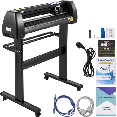 VEVOR 720 mm Vinyl Schneideplotter 720 mm AC 90-264V Schneideplotter 15kg Vinyl Cutter Schild Schneiden Plotter Drucker Vinyl Drucker VEVOR 720 mm Vinyl Schneideplotter 720 mm AC 90-264V Schneideplotter 15kg Vinyl Cutter Schild Schneiden Plotter Drucker Vinyl Drucker von VEVOR
