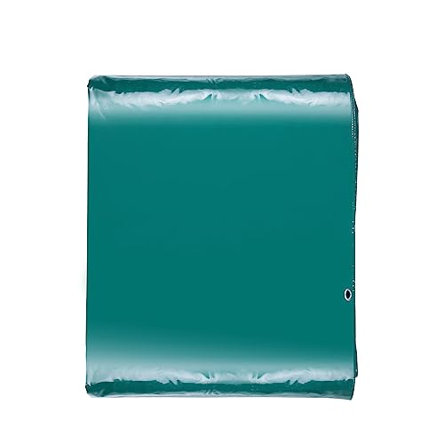 VEVOR Abdeckplane 5x9m mit Ösen 711 g/m² PVC Grün Gewebeplane Schutzplane 100% wasserdicht UV-beständig Reißfest Holzplane Bauplane Bodenplane Ideal für Camping und Picknicken von VEVOR