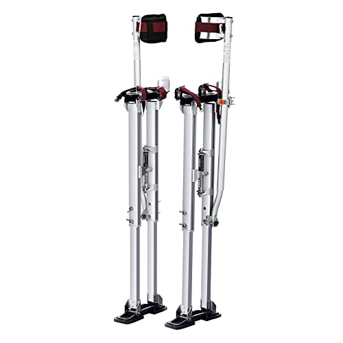 VEVOR Aluminiumstelzen Deckenbau 91,4-126,7cm Höhenverstellbar Arbeitsstelzen Trockenbau 103kg Belastbarkeit Malerstelzen 27-29cm Fußgröße Für Malerarbeit Heimdekoration Baumschnitt Elektroarbeit VEVOR Aluminiumstelzen Deckenbau 91,4-126,7cm Höhenverstellbar Arbeitsstelzen Trockenbau 103kg Belastbarkeit Malerstelzen 27-29cm Fußgröße Für Malerarbeit Heimdekoration Baumschnitt Elektroarbeit von VEVOR