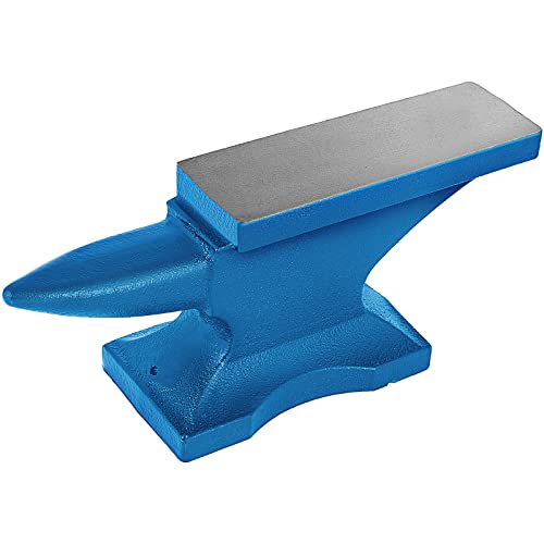 VEVOR Amboss 11 KG (25 LBS) Schmiede-Amboss für Schmiede Einzelnes Horn aus Gusseisen Schmiedwerkzeug robust von VEVOR