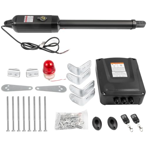 VEVOR Elektrischer automatischer Türöffner, 380 kg Tragkraft, Einzelschwingtüröffner, 5,5 m Länge, 16 mm/s Geschwindigkeit, 80 W, mit Fernbedienung, Türantrieb für Garage schließt Kettenglied VEVOR Elektrischer automatischer Türöffner, 380 kg Tragkraft, Einzelschwingtüröffner, 5,5 m Länge, 16 mm/s Geschwindigkeit, 80 W, mit Fernbedienung, Türantrieb für Garage schließt Kettenglied von VEVOR