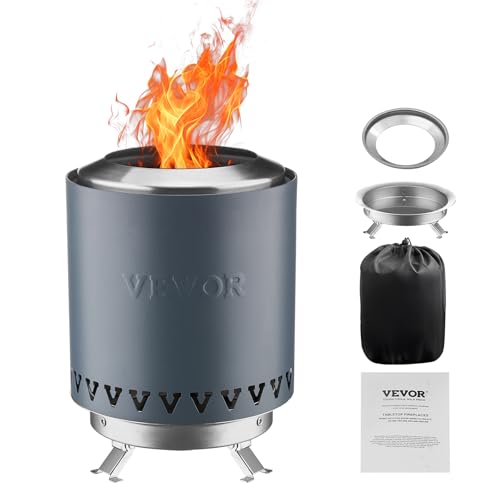 VEVOR Feuerstelle, Φ150x205mm Tischkamin für drinnen und draußen, Feuerkorb, tragbarer Brenner für Reinigungsalkohol, Smores-Maker, Feuerschale für Camping, Terrasse mit Aufbewahrungstasche, Blau VEVOR Feuerstelle, Φ150x205mm Tischkamin für drinnen und draußen, Feuerkorb, tragbarer Brenner für Reinigungsalkohol, Smores-Maker, Feuerschale für Camping, Terrasse mit Aufbewahrungstasche, Blau von VEVOR