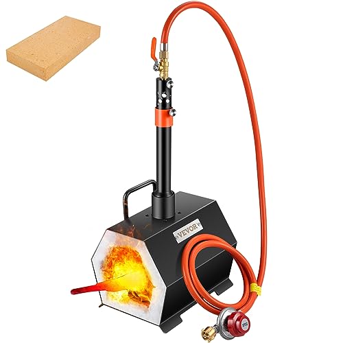 VEVOR Gas Schmiedeofen Sechseck, 250 x 215 x 190 mm Gas Schmiede mit Brenner, Gold, Messing, Bronze, Magnesium, Aluminium, Zinn und Edelstahl, Gas Propan Forge Schmiedeofen 2 m Gasschlauch VEVOR Gas Schmiedeofen Sechseck, 250 x 215 x 190 mm Gas Schmiede mit Brenner, Gold, Messing, Bronze, Magnesium, Aluminium, Zinn und Edelstahl, Gas Propan Forge Schmiedeofen 2 m Gasschlauch von VEVOR