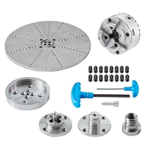 VEVOR KP965 Drehbankfutter 5 Backentypen φ96mm Backenfutter aus 45# Klemmbereich 32–70mm Spannfutter-Innengewinde M33 x 3,5 TPI Drehbank Drechselfutter Drehmaschinenfutter VEVOR KP965 Drehbankfutter 5 Backentypen φ96mm Backenfutter aus 45# Klemmbereich 32–70mm Spannfutter-Innengewinde M33 x 3,5 TPI Drehbank Drechselfutter Drehmaschinenfutter von VEVOR