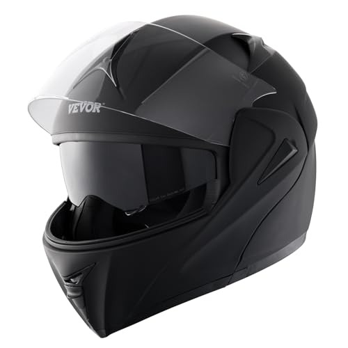 VEVOR Motorradhelm ohne Maske Helmgröße 61 cm, ABS Helme mit hoher Dichte & Bluetooth-Kommunikation & Wechselglas Größe XL DOT-geprüfter bequemer Motocross-Helm, für Jugendliche & Erwachsene VEVOR Motorradhelm ohne Maske Helmgröße 61 cm, ABS Helme mit hoher Dichte & Bluetooth-Kommunikation & Wechselglas Größe XL DOT-geprüfter bequemer Motocross-Helm, für Jugendliche & Erwachsene von VEVOR