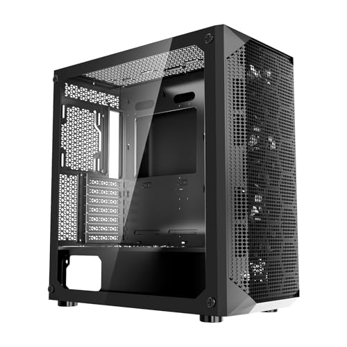 VEVOR PC-Gaming-Gehäuse, Full-Tower, mit High-Airflow-Panel, magnetischem Staubfilter, 3X 140 mm PWM-Lüfter, Kabelmanagement, für GPU bis zu 410 mm Länge, kompatibel mit E-ATX/ATX/M-ATX/ITX VEVOR PC-Gaming-Gehäuse, Full-Tower, mit High-Airflow-Panel, magnetischem Staubfilter, 3X 140 mm PWM-Lüfter, Kabelmanagement, für GPU bis zu 410 mm Länge, kompatibel mit E-ATX/ATX/M-ATX/ITX von VEVOR