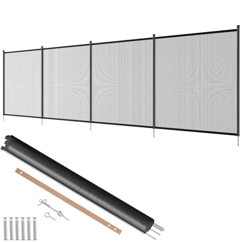 VEVOR Poolzaun, 1,21 x 3,66 m Abnehmbarer Poolzaun, einfache DIY-Installation, Schwimmbadzaun, 340 g Teslin-PVC-Poolzaunnetz VEVOR Poolzaun, 1,21 x 3,66 m Abnehmbarer Poolzaun, einfache DIY-Installation, Schwimmbadzaun, 340 g Teslin-PVC-Poolzaunnetz von VEVOR