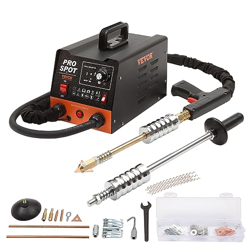 VEVOR Spot Welding Machine Dent Spotter 3kW Bolt Welding Machine Dent 6-in-1 Welding Machine with Overheating Protection System Body Spotter 1.2 mm Welding Thickness for Carbon Steel Stainless Steel von VEVOR