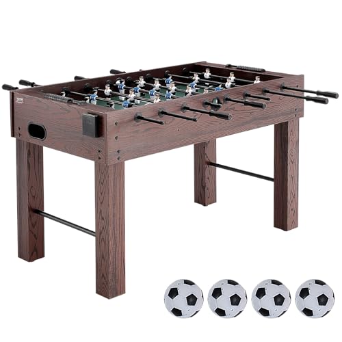 VEVOR Tischfußballtisch, 55 Zoll Tischfußballtisch in Standardgröße, Tischfußballtisch in Voller Größe für den Innenbereich, Tischfußballtisch-Set, inklusive 4 Bällen und 2 Getränkehaltern VEVOR Tischfußballtisch, 55 Zoll Tischfußballtisch in Standardgröße, Tischfußballtisch in Voller Größe für den Innenbereich, Tischfußballtisch-Set, inklusive 4 Bällen und 2 Getränkehaltern von VEVOR