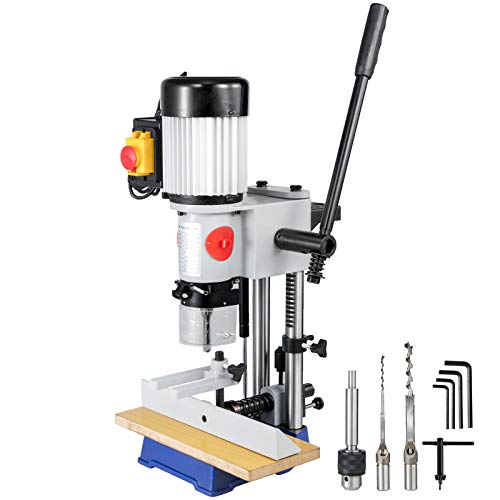 VEVOR Tischstemmmaschine, 1/2 PS, 1400 U/min, Tischbohrmaschine, 6-12mm, Hohlstemmmaschine, 13 mm Spannfutterkapazität, zum Innenschleifen, Bohren und Schneiden von Metall, Holzstemmen VEVOR Tischstemmmaschine, 1/2 PS, 1400 U/min, Tischbohrmaschine, 6-12mm, Hohlstemmmaschine, 13 mm Spannfutterkapazität, zum Innenschleifen, Bohren und Schneiden von Metall, Holzstemmen von VEVOR