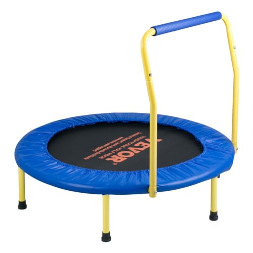 VEVOR Trampolin Gartentrampolin 810x920x920 mm, Klappabrer Trampolin Mini 60 kg Gewichtstragfähigkeit Fitness Trampolin, Kindertrampolin Kleinkind Trampolin Blau Indoor/Outdoor/Garten/Drinnen VEVOR Trampolin Gartentrampolin 810x920x920 mm, Klappabrer Trampolin Mini 60 kg Gewichtstragfähigkeit Fitness Trampolin, Kindertrampolin Kleinkind Trampolin Blau Indoor/Outdoor/Garten/Drinnen von VEVOR
