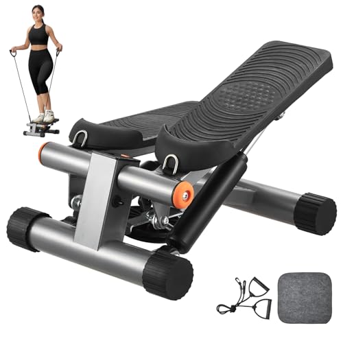 VEVOR Mini Stepper für Zuhause, hydraulischer Fitness-Stepper mit Widerstandsbändern, Up-Down Swing Stepper mit LCD-Monitor, 150 kg Tragkraft 170 – 325 mm VEVOR Mini Stepper für Zuhause, hydraulischer Fitness-Stepper mit Widerstandsbändern, Up-Down Swing Stepper mit LCD-Monitor, 150 kg Tragkraft 170 – 325 mm von VEVOR