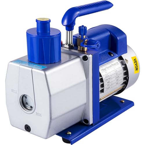 VEVOR Vakuumpumpe 7 CFM 1/2 HP Einstufige Klimaanlagen-Vakuumpumpe 220V 5PA Ultimatives Vakuum Kältemittel HVAC Werkzeug für Automobile Reparatur Vakuum Evakuierung VEVOR Vakuumpumpe 7 CFM 1/2 HP Einstufige Klimaanlagen-Vakuumpumpe 220V 5PA Ultimatives Vakuum Kältemittel HVAC Werkzeug für Automobile Reparatur Vakuum Evakuierung von VEVOR