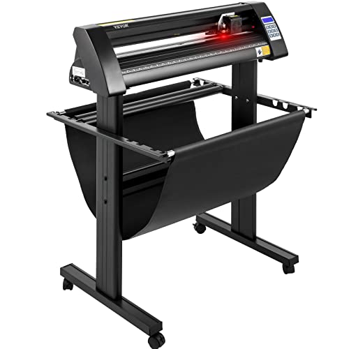 VEVOR Vinyl Schneideplotter 720 mm Folienschneider Schnittgeschwindigkeit 800 mm/s Max. Schnittstärke 3 mm LCD-Anzeige Schrittmotor Schneide Druck Plotter Halbautomatisch 19,7 kg 375mm Cutter Schwarz VEVOR Vinyl Schneideplotter 720 mm Folienschneider Schnittgeschwindigkeit 800 mm/s Max. Schnittstärke 3 mm LCD-Anzeige Schrittmotor Schneide Druck Plotter Halbautomatisch 19,7 kg 375mm Cutter Schwarz von VEVOR
