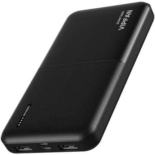 Vipfan Powerbank Ultra Thin F04 10000mAh, 2X USB (schwarz) von VFAN
