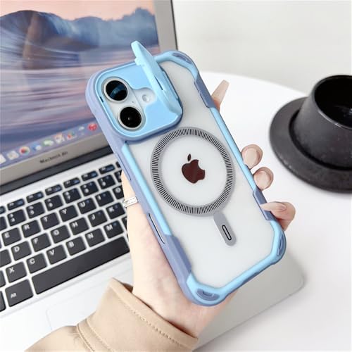 VFDHN Transparente Airbag-Hülle für iPhone 16 15 14 13 12 11 Pro Max 16 Plus Magnetische Linsenhalterung Stoßfeste dünne Abdeckung, Blau, Für iPhone 12 ProMax VFDHN Transparente Airbag-Hülle für iPhone 16 15 14 13 12 11 Pro Max 16 Plus Magnetische Linsenhalterung Stoßfeste dünne Abdeckung, Blau, Für iPhone 12 ProMax von VFDHN