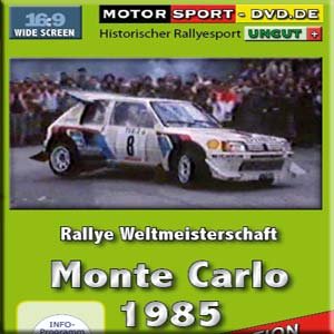 Rallye Monte Carlo 1985 DVD 343 mit Audi von VFMC / WIGE