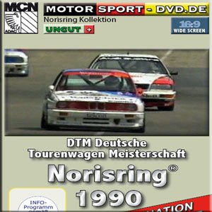 DTM 1990 Norisring DVD 829 in 16:9 Format von VFMC WIGE