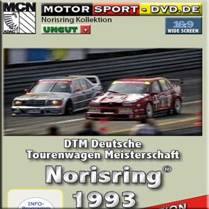 DTM 1993 Norisring DVD 832 in 16:9 Format von VFMC WIGE