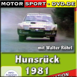 Hunsrück Rallye 1981 * UNCUT Motorsport DVD von VFMC WIGE