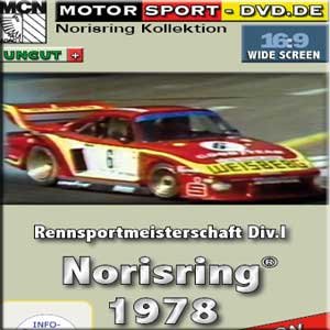 Norisring 1978 Rennsportmeisterschaft Division 1*16:9 * Motorsport DVD Video von VFMC WIGE