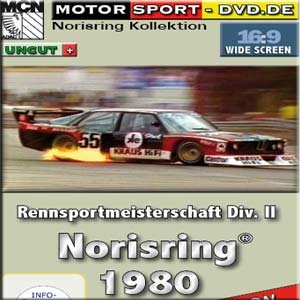 Norisring 1980 Rennsportmeisterschaft Division 2 * 16:9 * Motorsport DVD Video von VFMC WIGE