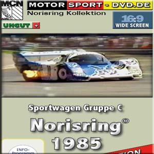 Norisring 1985 Sportwagen Gruppe C * 16:9 * Motorsport DVD Video von VFMC WIGE