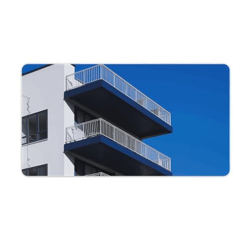 Großes Mauspad, erweitertes Gaming-Mauspad, rutschfeste Unterseite, wasserdichte Schreibtischunterlage mit genähten Kanten, Apartment-Mauspad, Tastaturmatte für Zuhause, Büro, 40,6 x 76,2 cm Großes Mauspad, erweitertes Gaming-Mauspad, rutschfeste Unterseite, wasserdichte Schreibtischunterlage mit genähten Kanten, Apartment-Mauspad, Tastaturmatte für Zuhause, Büro, 40,6 x 76,2 cm von VFMKT