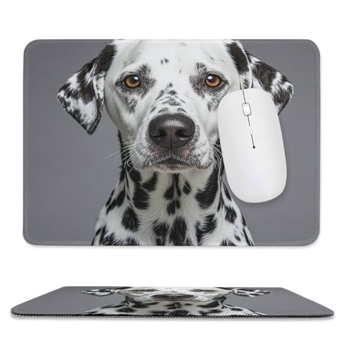 Mauspad, 20,1 x 23,9 cm, rutschfest, wasserdicht, Gaming-Mauspad für kabellose Maus, Computer, Laptop, Büro, Dalmatiner Mauspad, 20,1 x 23,9 cm, rutschfest, wasserdicht, Gaming-Mauspad für kabellose Maus, Computer, Laptop, Büro, Dalmatiner von VFMKT