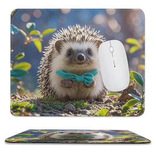 Mauspad, 24,9 x 30 cm, rutschfest, wasserdicht, Gaming-Mauspad für kabellose Maus, Computer, Laptop, Büro, niedlicher Igel Mauspad, 24,9 x 30 cm, rutschfest, wasserdicht, Gaming-Mauspad für kabellose Maus, Computer, Laptop, Büro, niedlicher Igel von VFMKT