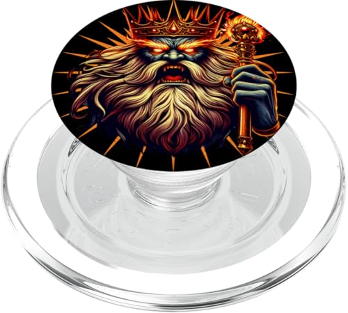 Böser magischer König Dark Ethereal Fantasy PopSockets PopGrip für MagSafe von VG Productions