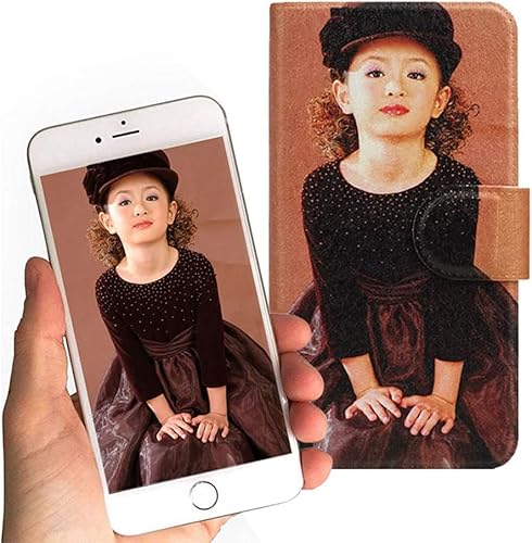 VGANA Brauch Hülle kompatibel für Vivo Y22s, Eigenem Foto Bedrucken Personalisierte Brieftasche Handyhülle - Entwerfen Sie Ihren Eigenen Handy von VGANA