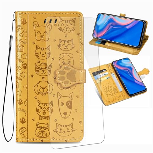 VGANA Hülle Kompatibel für Honor GT Pro, Leder Brieftasche Handyhülle Katzen und Hundeserie Muster Niedlich geprägt Hüllen. VGANA Hülle Kompatibel für Honor GT Pro, Leder Brieftasche Handyhülle Katzen und Hundeserie Muster Niedlich geprägt Hüllen. von VGANA