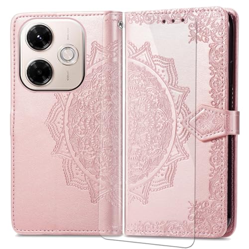 VGANA Hülle für Xiaomi 15, Premium PU Leder Klapphülle Brieftasche Lederhülle Elegante Relief mit 3 Kartenschlitz Handyhülle. Rosa VGANA Hülle für Xiaomi 15, Premium PU Leder Klapphülle Brieftasche Lederhülle Elegante Relief mit 3 Kartenschlitz Handyhülle. Rosa von VGANA