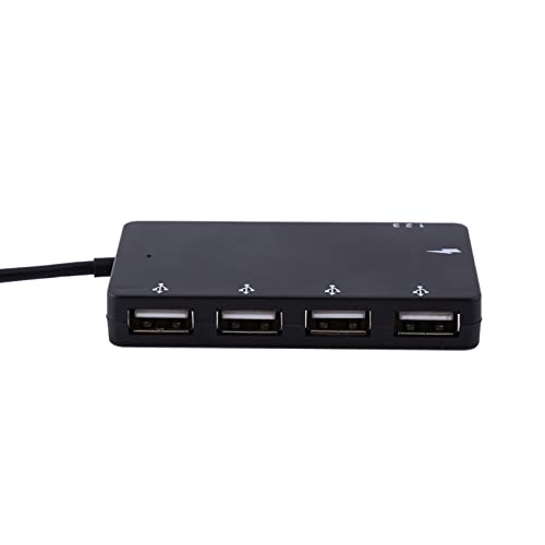 4-Port-Micro-USB-Hub, 4-in-1-USB2.0-OTG-Verlängerungsadapter, Ladekabel, USB-Hubs für Smartphone- und Tablet-Computerzubehör und Peripheriegeräte von VGEBY